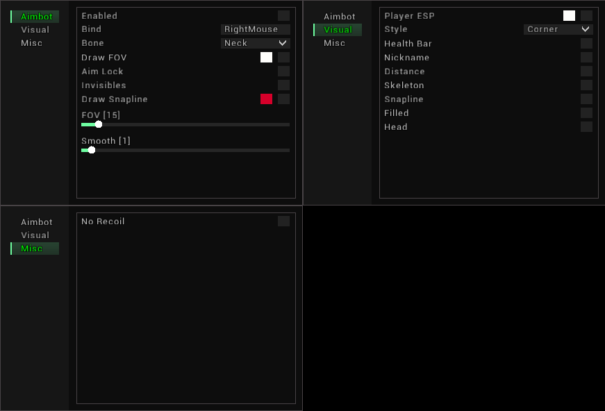 The Finals меню / интерфейс 1